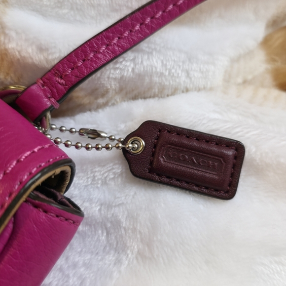 Coach Park Mini Crossbody Bag Magenta Pink F49872 - Picture 4 of 9